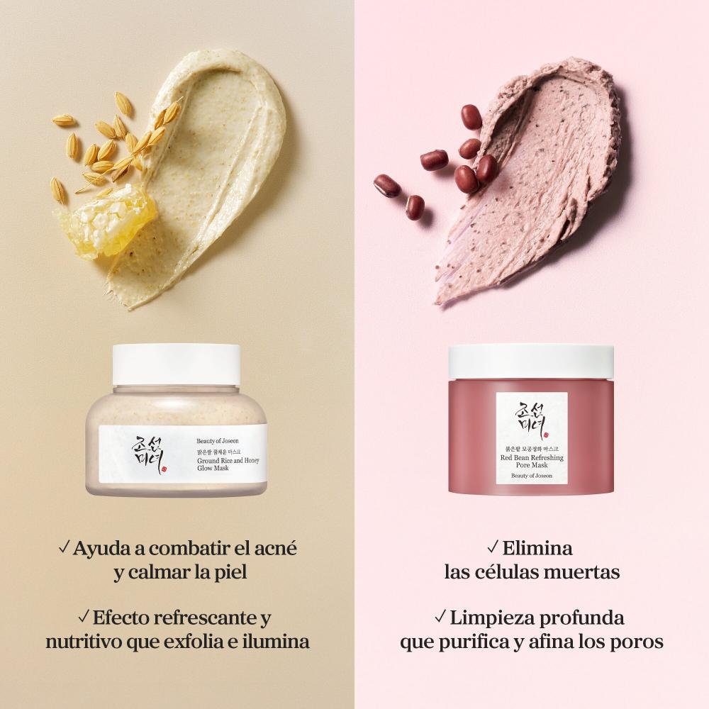 RED BEAN REFRESHING PORE MASK FOR PURIFYING PORE CARE (MASCARILLA REFRESCANTE PARA PURIFICAR POROS)